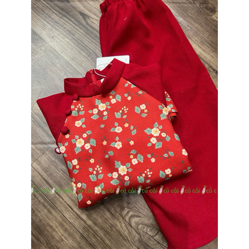 AD2339 AD2341 AD2343 AD2401 Áo dài bé gái Tết 2024 MLS