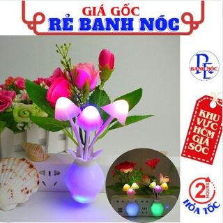 Đèn Cảm Biến Ánh Sáng Tự Động Chậu Hoa - Đèn Ngủ Ban Đêm, Đèn Led Cảm Ứng Bật Tắt Tự Động Thông Minh ,Đèn Trang Trí
