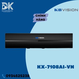 Đầu ghi hình 8 kênh 5 in 1 kbvision kx-7108ai bảo hành 24 tháng