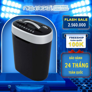 Máy Hủy Tài Liệu Cao Cấp Silicon PS-508M, hủy giấy A4, tích hợp hủy đinh kẹp, cards, đĩa CD/DVD, bảo mật giấy tờ