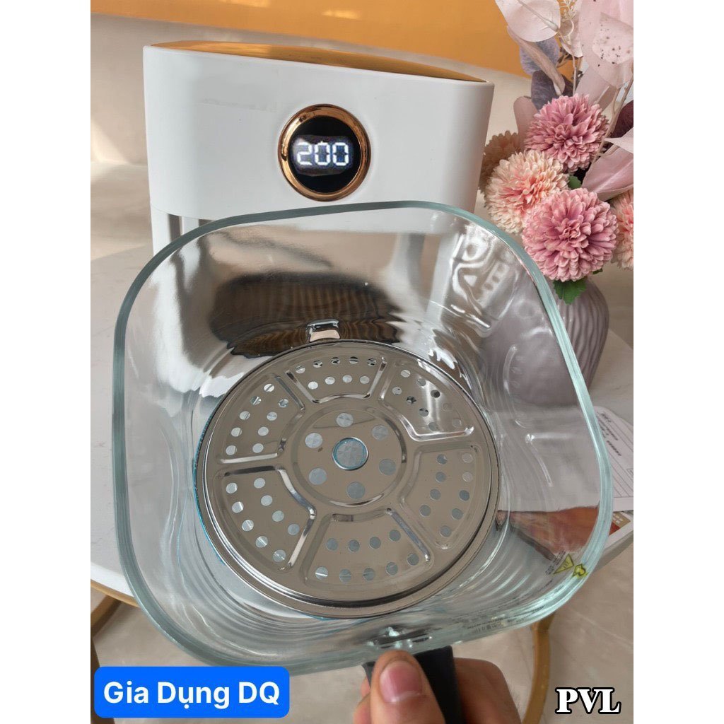 Nồi chiên không dầu SHENHUA PVL dung tích 10L lồng kính xuyên thấu , chiên đều 360 độ [ Bảo hành 12 tháng ]