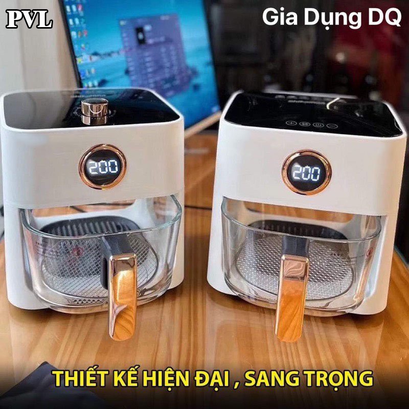 Nồi chiên không dầu SHENHUA PVL dung tích 10L lồng kính xuyên thấu , chiên đều 360 độ [ Bảo hành 12 tháng ]