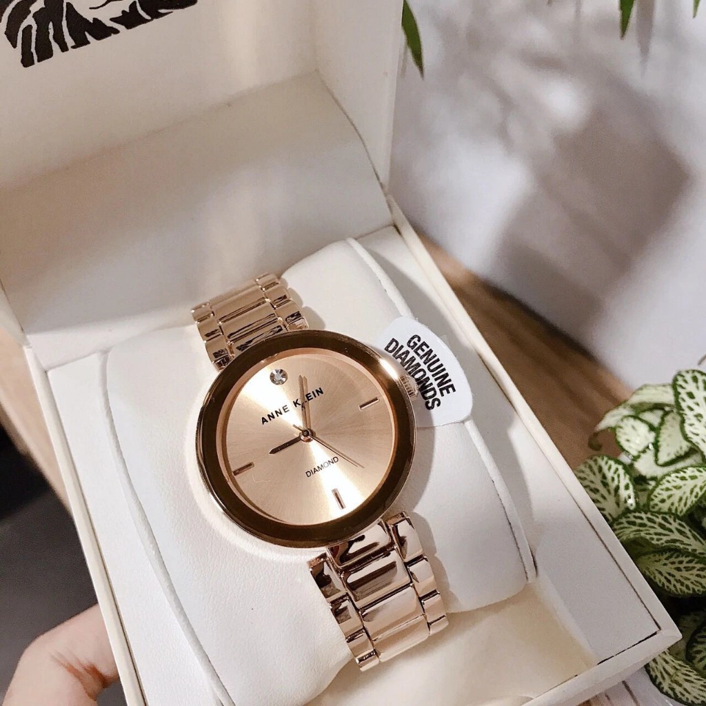 100% Auth full box  đồng hồ anne Klein