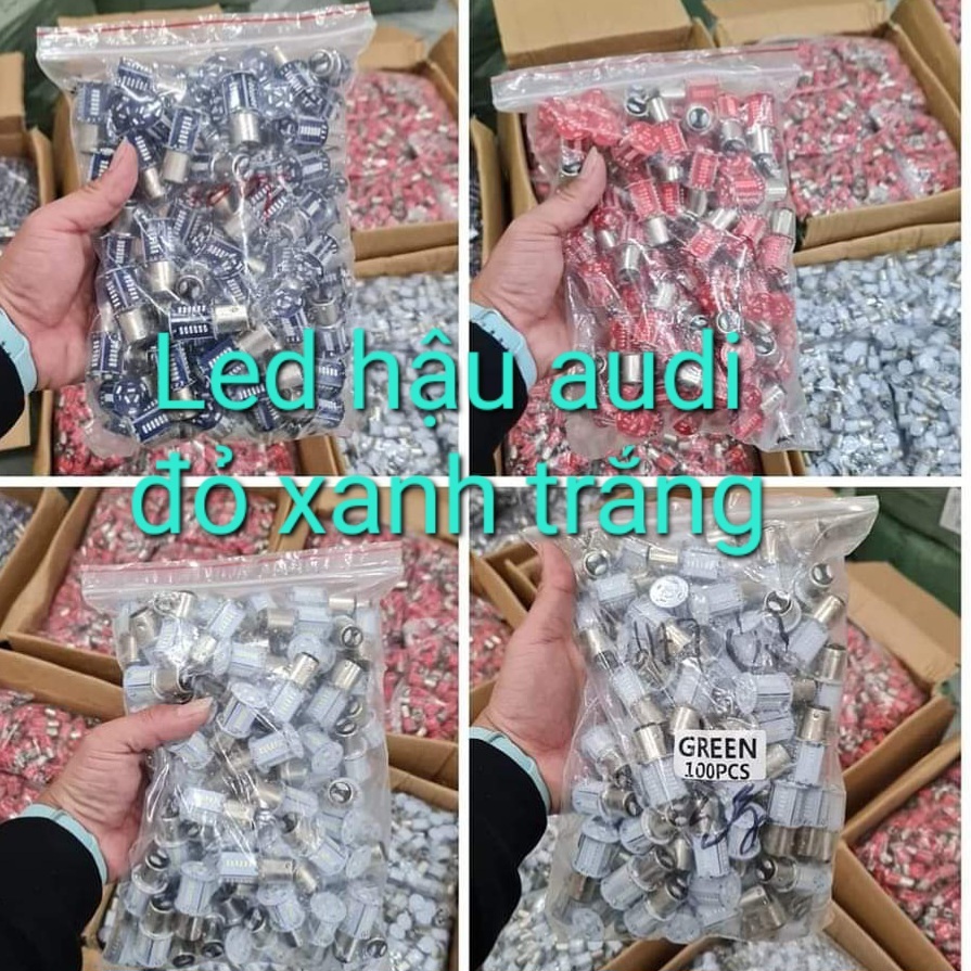 Đèn hậu nháy audi,led hậu nháy đỏ xanh trắng lắp mọi loại xe