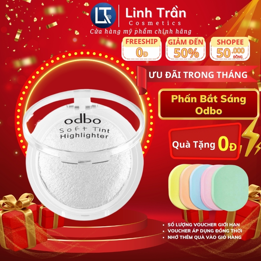 Phấn Bắt Sáng Odbo Soft Tint Highlighter OD173