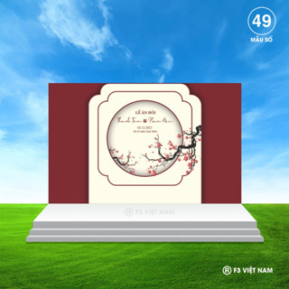 In Bạt Backdrop Phông Nền Chụp Ảnh Đám Cưới [ Mẫu 41-60 ]- Background- Phông Bạt Lễ Ăn Hỏi, Lễ Thành Hôn, Lễ Vu Quy