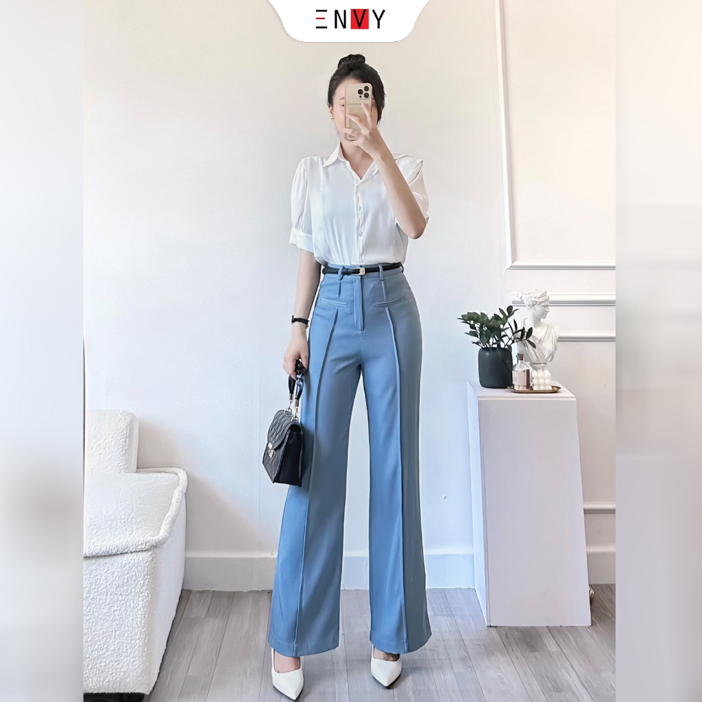 Quần Tây Nữ Lưng Cao Sang Trọng ENVY QK48