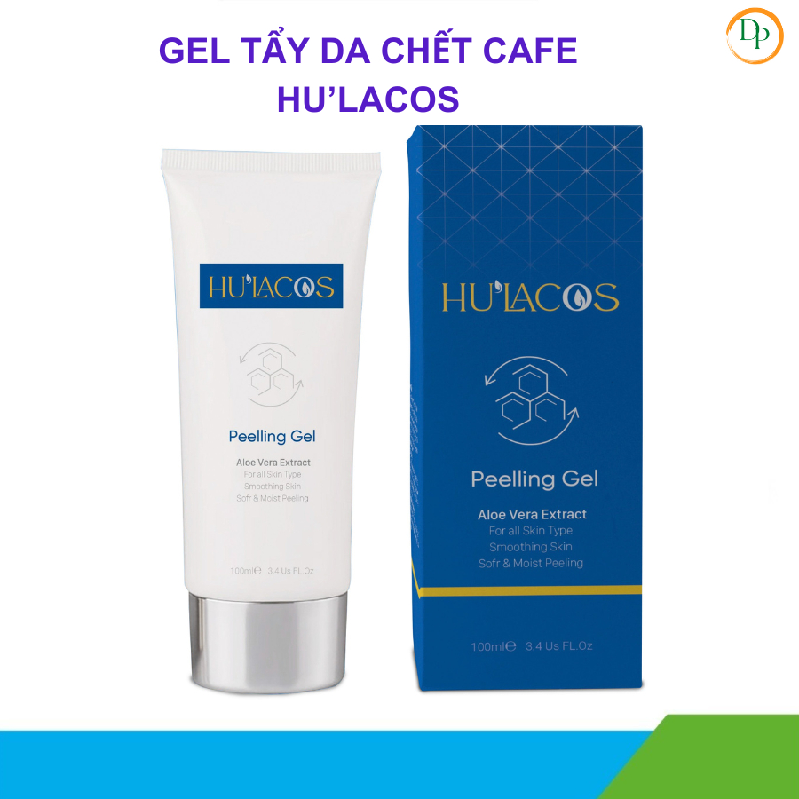 Gel Tẩy Da Chết Cafe Hulacos (100ml) - Chiết Xuất Từ Cà Phê Thiên Nhiên, An Toàn Cho Da
