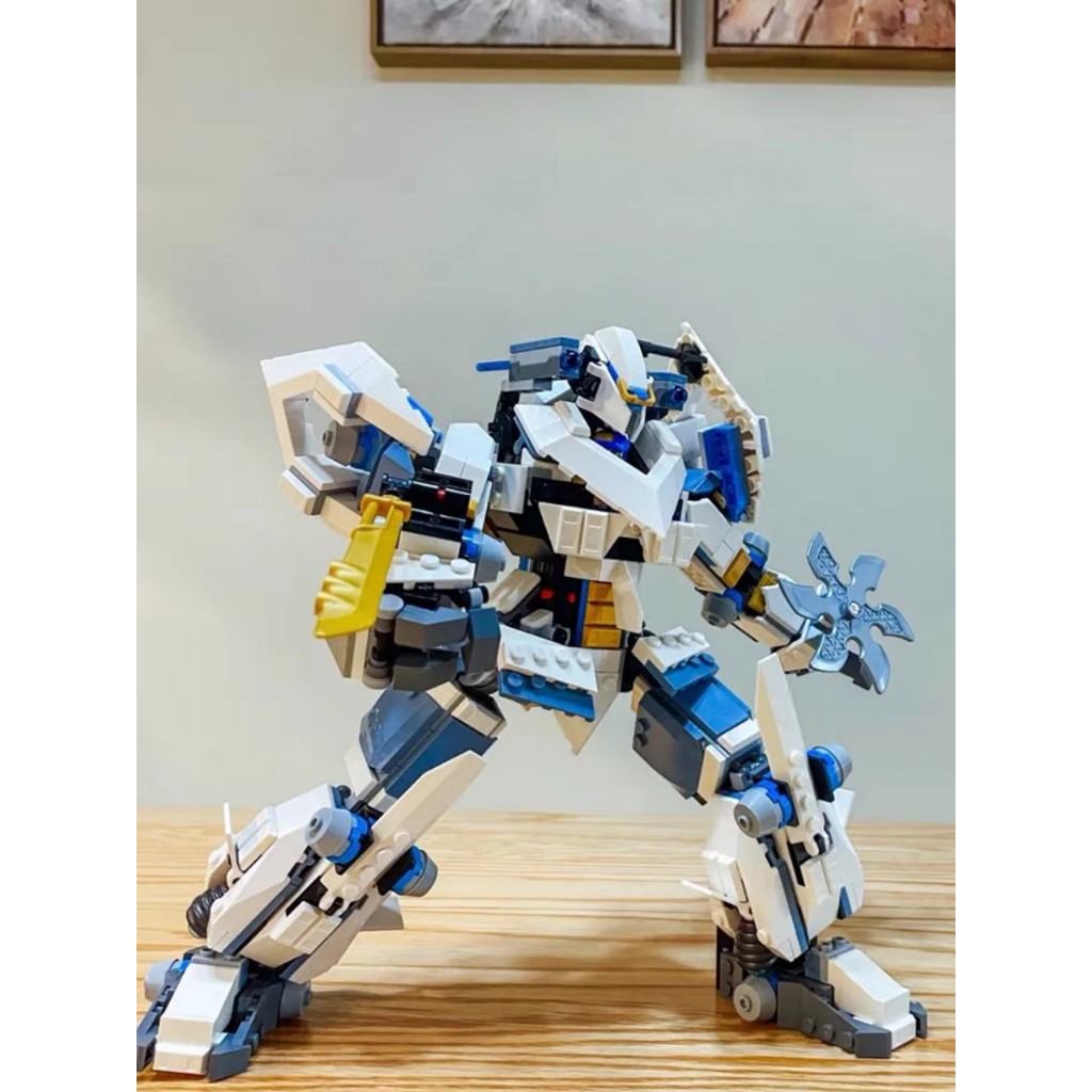 Xếp hình Ninja go Trận chiến Titan Mech 71738 7188 82269 19003