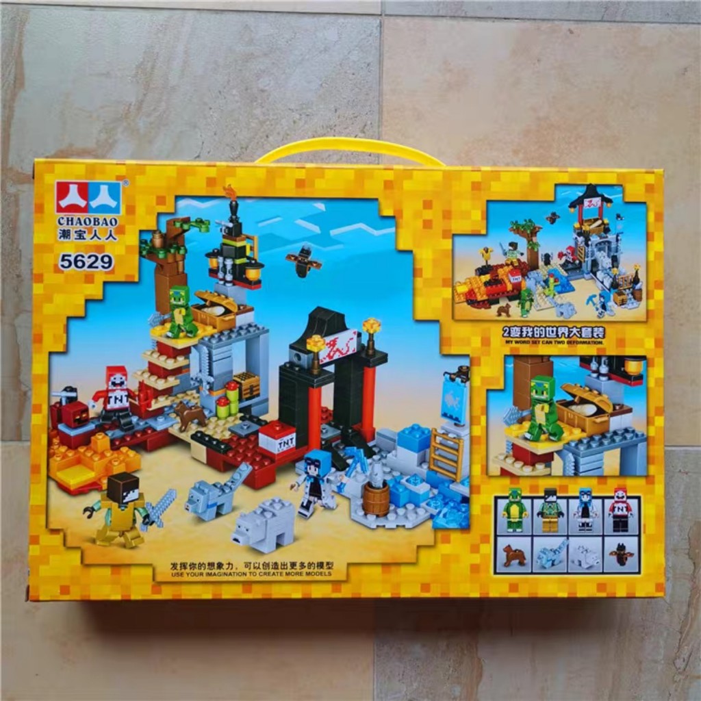 Đồ chơi xếp hình minecraft myword 5629 lắp ráp tàu hải tặc