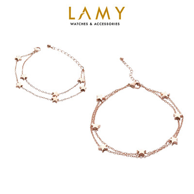 Bộ quà tặng trang sức LAMY Five Pointed Star Anklet 9006 & 2025