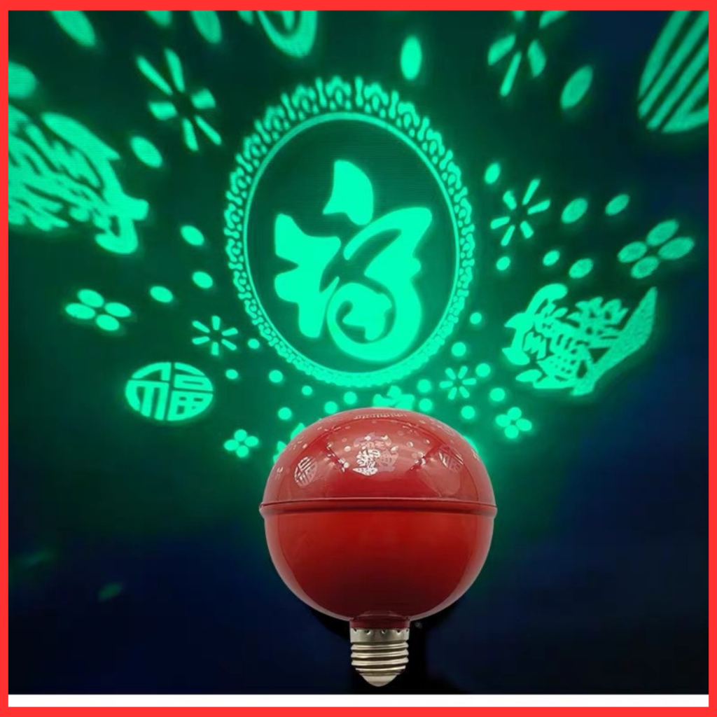 Bóng đèn LED E27 RGB nhiều màu sắc dùng trang trí lễ hội năm mới GOGIND