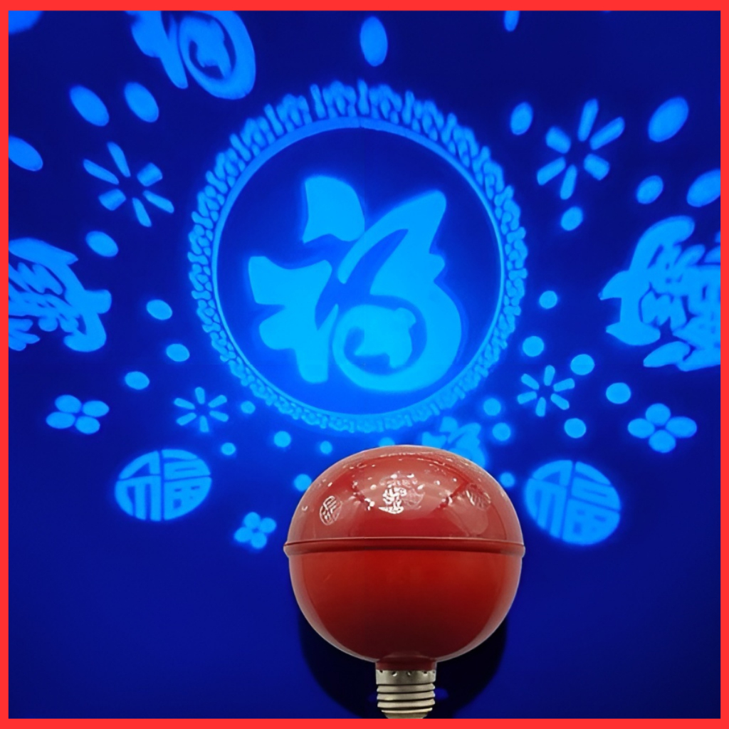 Bóng đèn LED E27 RGB nhiều màu sắc dùng trang trí lễ hội năm mới GOGIND