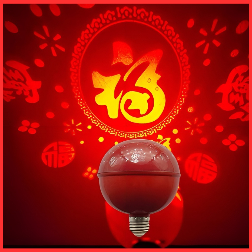 Bóng đèn LED E27 RGB nhiều màu sắc dùng trang trí lễ hội năm mới GOGIND