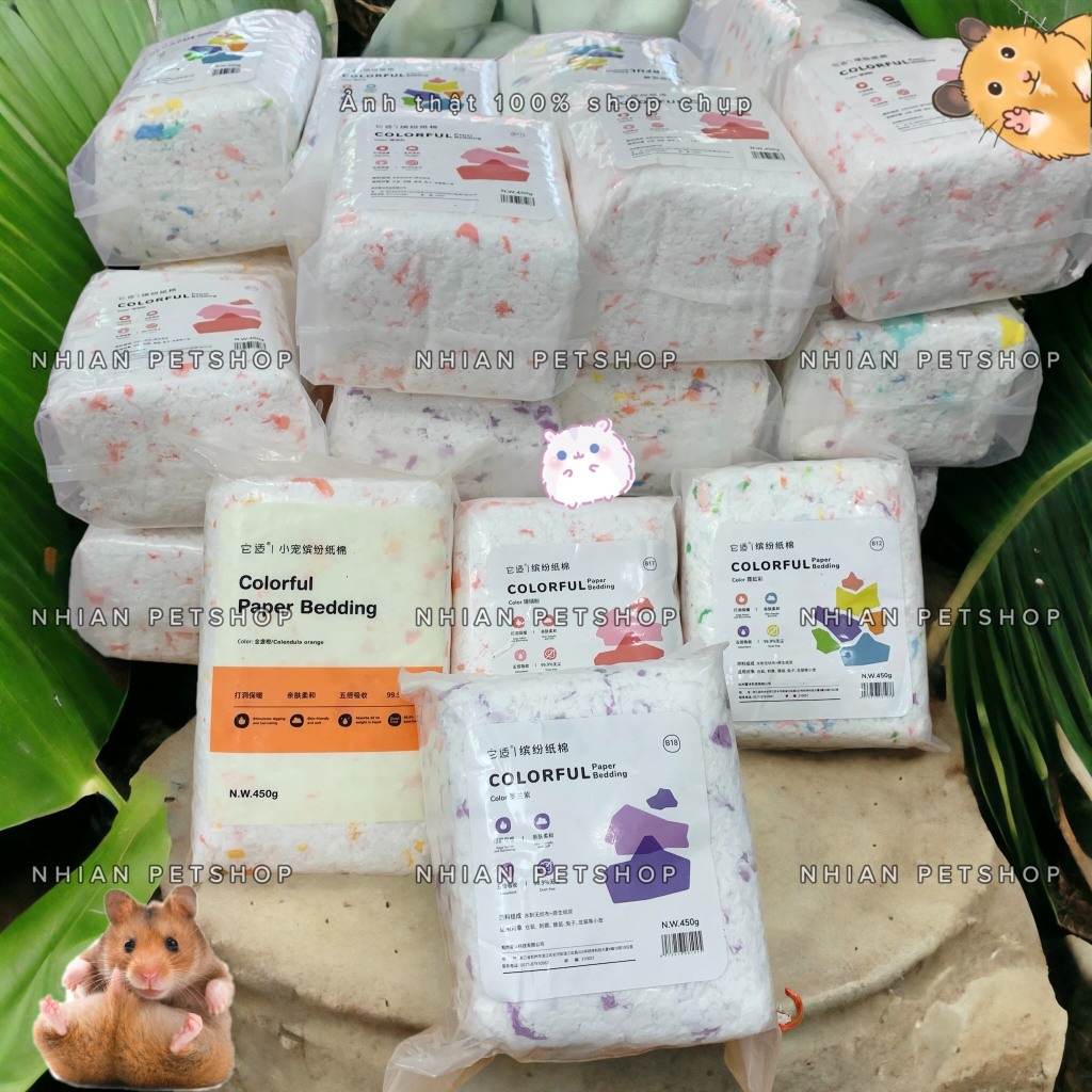 Giấy Lót Chuồng Hamster Khử Mùi Không Bụi Mềm Mại Hãng TAFIT Hãng BUCATSTATE Thú Cưng Nhỏ