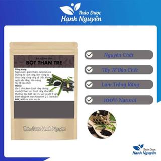 Bột than hoạt tính nguyên chất 100g - Thảo Dược Hạnh Nguyên