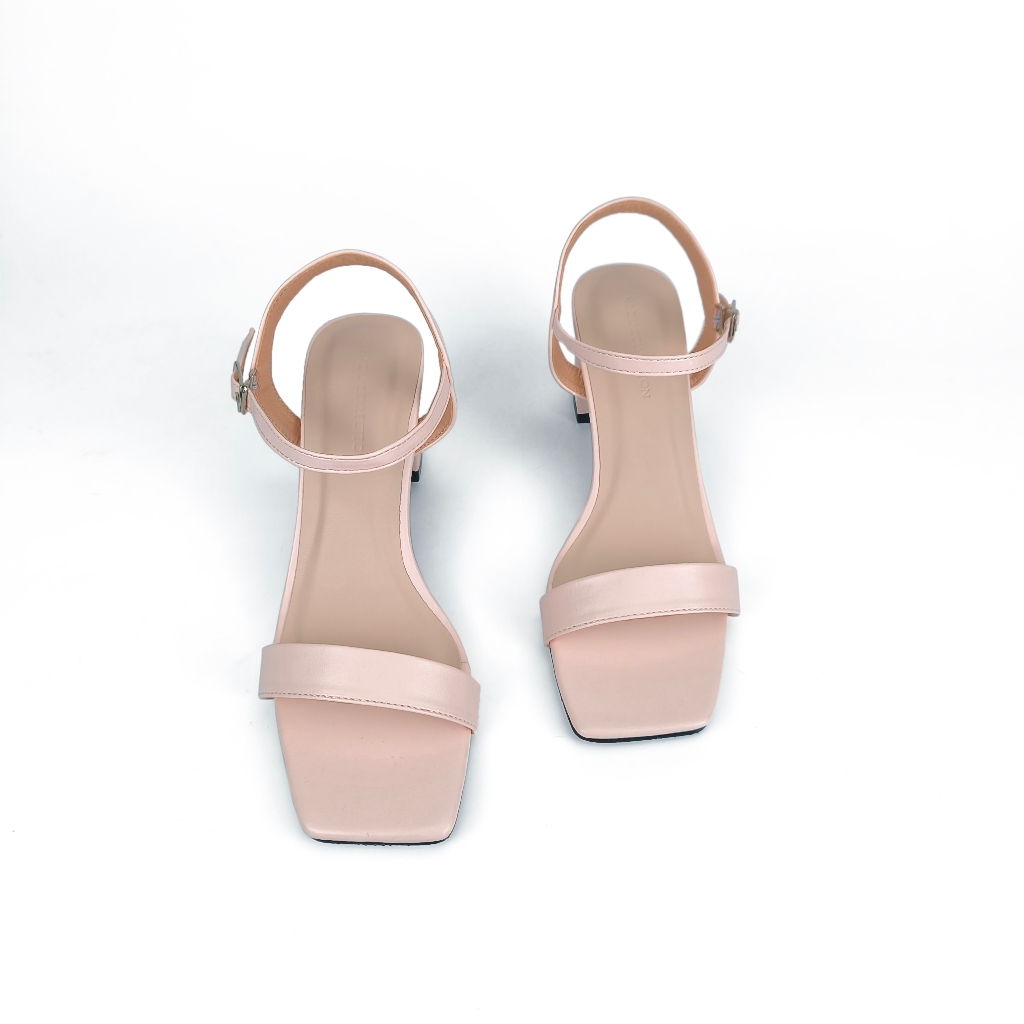 Combo HADU Basic Giày Sandal Cao Gót 5P HS502 Và Dép Bệt Nữ K116D Hàng Cao Cấp Bảo Hành 24T