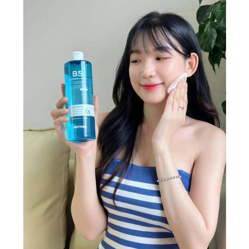 Nước Tẩy Trang B5 PRETTY SKIN Sạch Sâu, Dịu Nhẹ, Phù Hợp Cho Da Nhạy Cảm & Da Treatment - 500ml