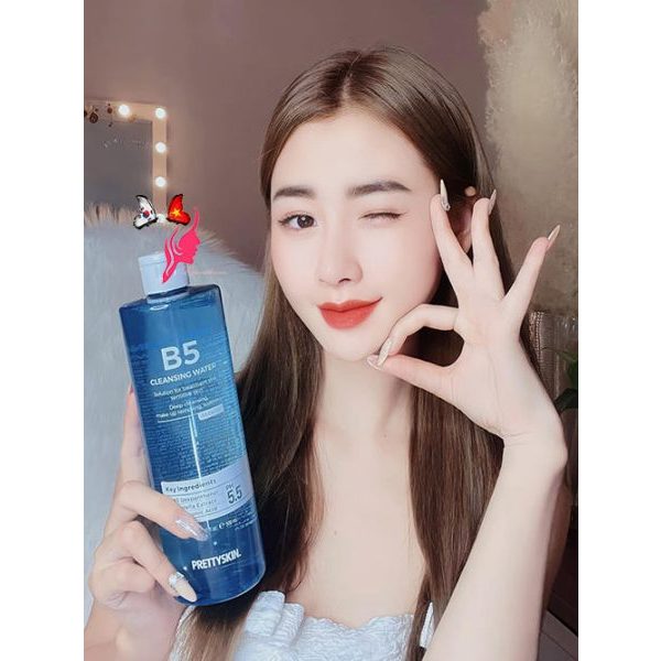 Nước Tẩy Trang B5 PRETTY SKIN Sạch Sâu, Dịu Nhẹ, Phù Hợp Cho Da Nhạy Cảm & Da Treatment - 500ml