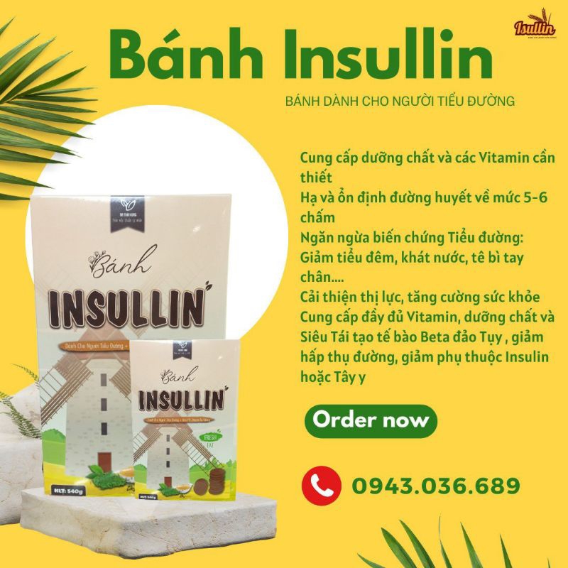 BÁNH CHO NGƯỜI TIỂU ĐƯỜNG-BÁNH INSULLIN HỘP LỚN CHÍNH HÃNG CUNG CẤP DƯỠNG CHẤT ỔN ĐỊNH ĐƯỜNG HUYẾT 1 HỘP DÙNG 1 THÁNG