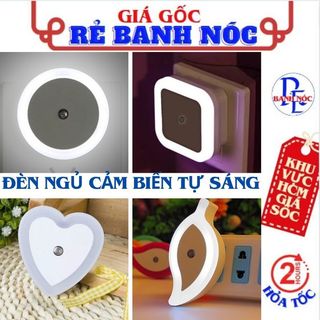 Đèn Ngủ Led Cảm Biến Ánh Sáng Tự Động Bật Tắt Khi Trời Tối , Tiết Kiệm Điện Tuổi Thọ Cao, Đèn Trang Trí, Đèn Phòng Ngủ