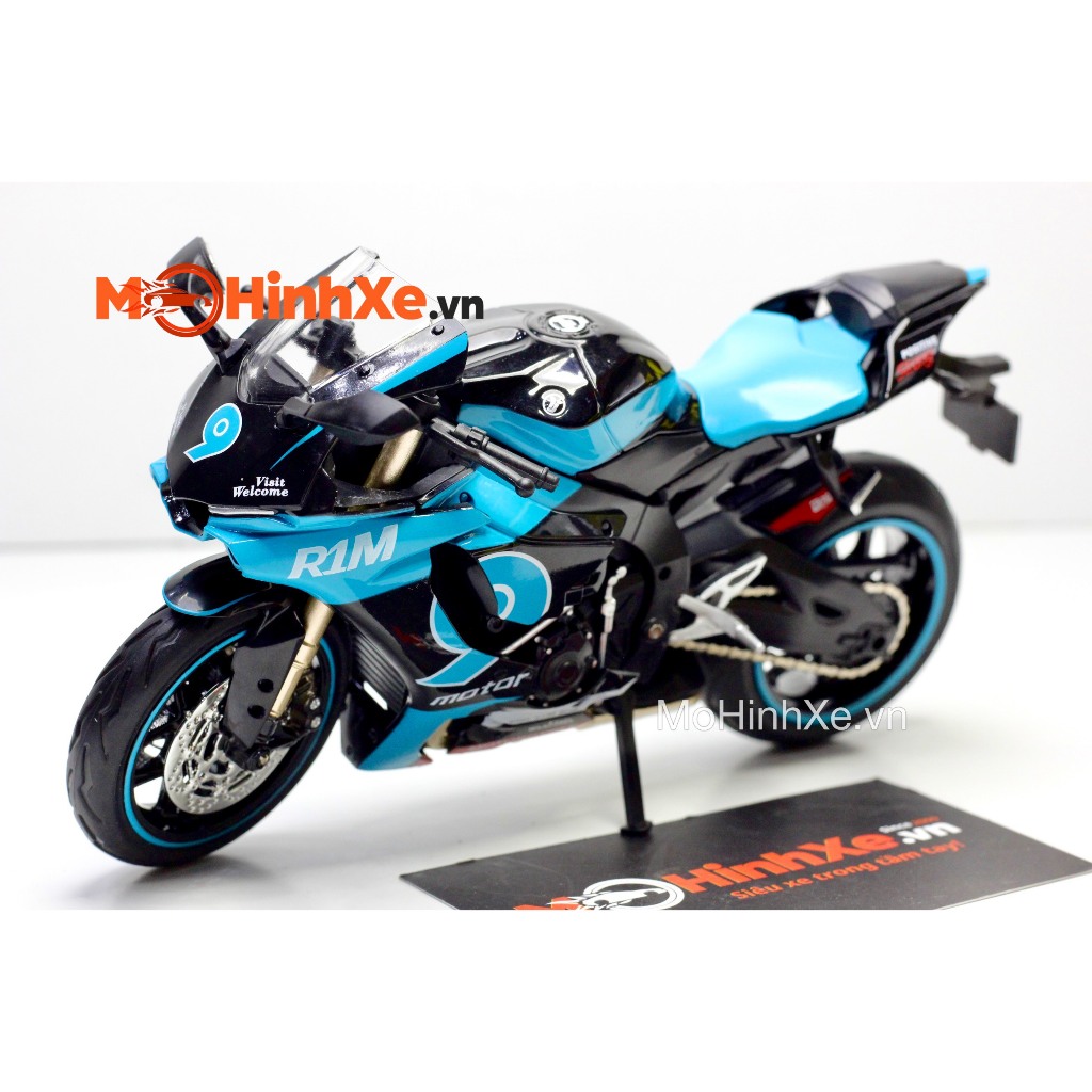 MÔ HÌNH XE YAMAHA YZF-R1M 1:12 DOUBLE HORSES