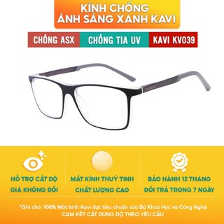 Kính chơi game, lọc ánh sáng xanh Kavi KV039, thiết kế kim loại nguyên khối mạnh mẽ cho game thủ