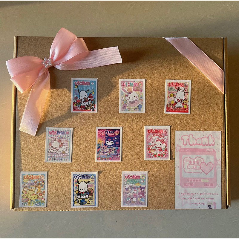 Gift box sanrio- Hộp quà tặng nắp gài 25x20x6