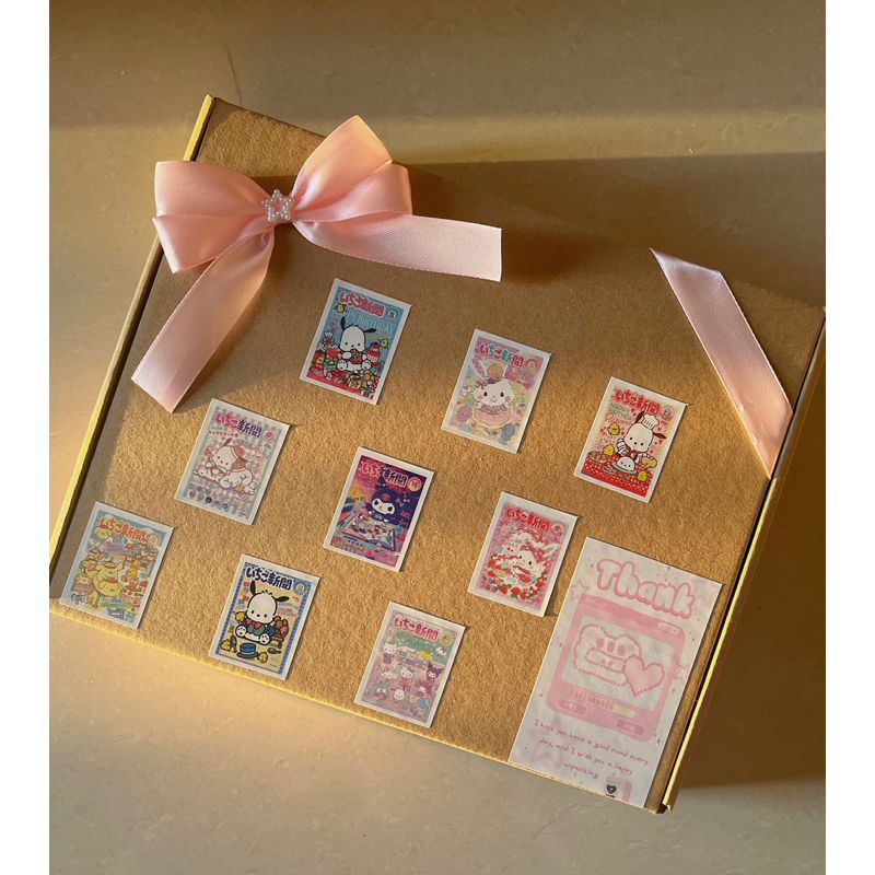 Gift box sanrio- Hộp quà tặng nắp gài 25x20x6