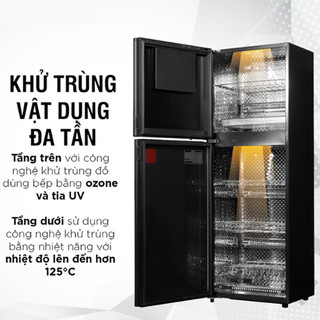 Tủ tiệt trùng đứng Kieler KL-TC-370 cảm ứng Khử trùng bằng nhiệt tia UV Ozone