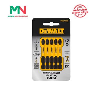 Bộ 5 mũi vặn vít dewalt dwa2ph2ir5 - chính hãng