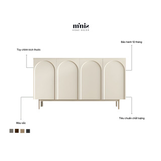 Tủ đa năng Minis phong cách sang trọng, đã lắp đặt sẵn, bảo hành 12 tháng