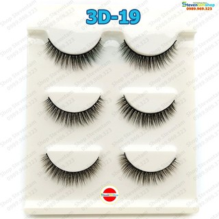 Lông mi chồn 3D số 19