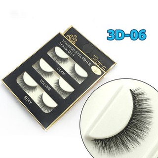 Lông mi chồn 3D số 06