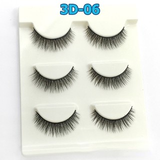 Lông mi chồn 3D số 06