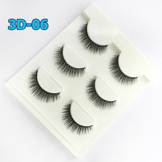 Lông mi chồn 3D số 06