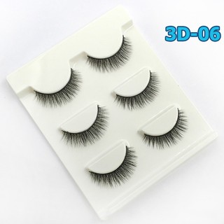 Lông mi chồn 3D số 06