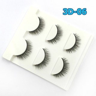 Lông mi chồn 3D số 06