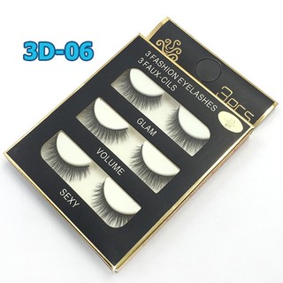 Lông mi chồn 3D số 06