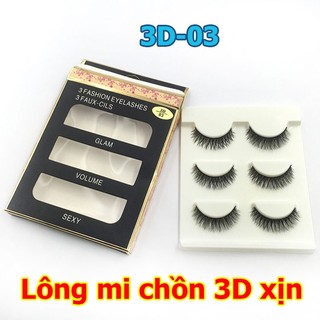 Lông mi chồn 3D số 03