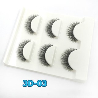 Lông mi chồn 3D số 03