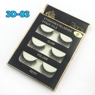 Lông mi chồn 3D số 03