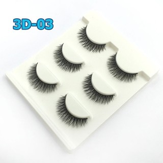 Lông mi chồn 3D số 03
