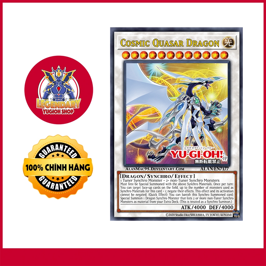 Cosmic Quasar Dragon