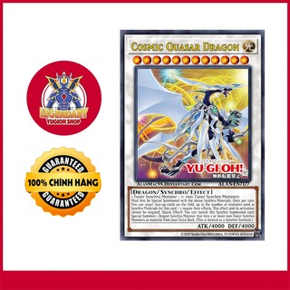   Thẻ Bài Yugioh Chính Hãng  Cosmic Quasar Dragon 