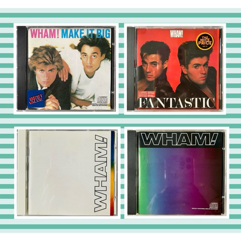 CD used , CD gốc - WHAM! - Last Christmas, Make It Big, Fanstatic, The Final, Music From The Edge Of Heaven