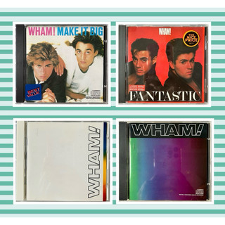 Cd used , cd gốc - wham! - last christmas, make it big, fanstatic, the final, music from the edge of heaven