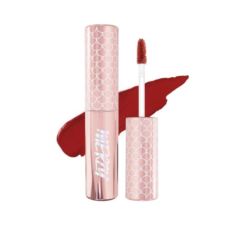 Son kem lì Merzy Another me The First Velvet Tint - Màu V6 Vỏ Xanh Lá Limited - Betty Cosmetic