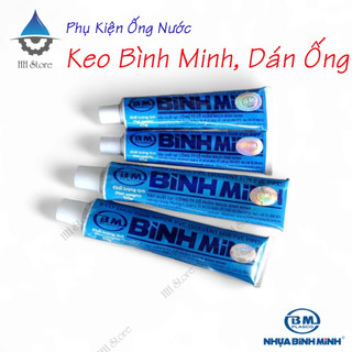 Keo bình minh, keo dán ống nước, dán ống nhựa pvc. tuýp 25g