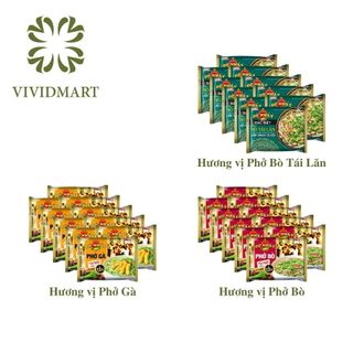 - acecook - phở đệ nhất 3 vị: bò, gà, phở đệ nhất đặc biệt bò tái lăn - đệ nhất phở